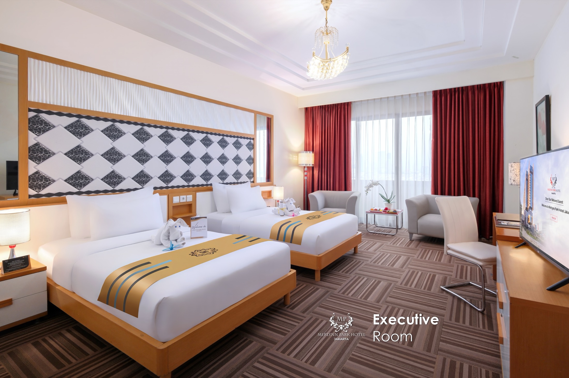 Executive guest room