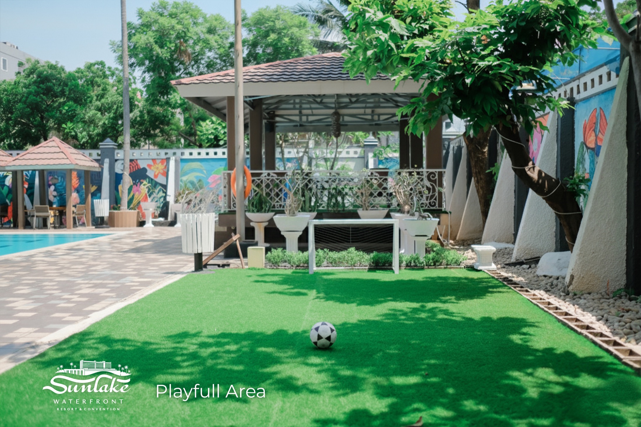 Family recreation area