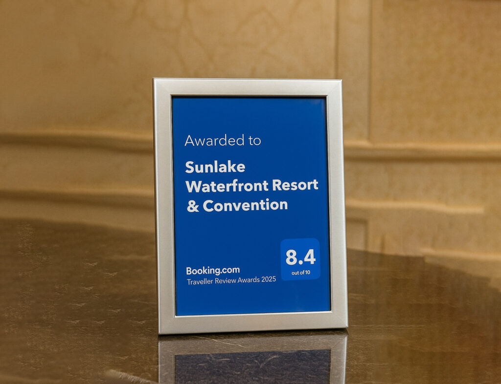 Sunlake Waterfront Resort & Convention Raih Booking.com Traveller Review Awards 2025