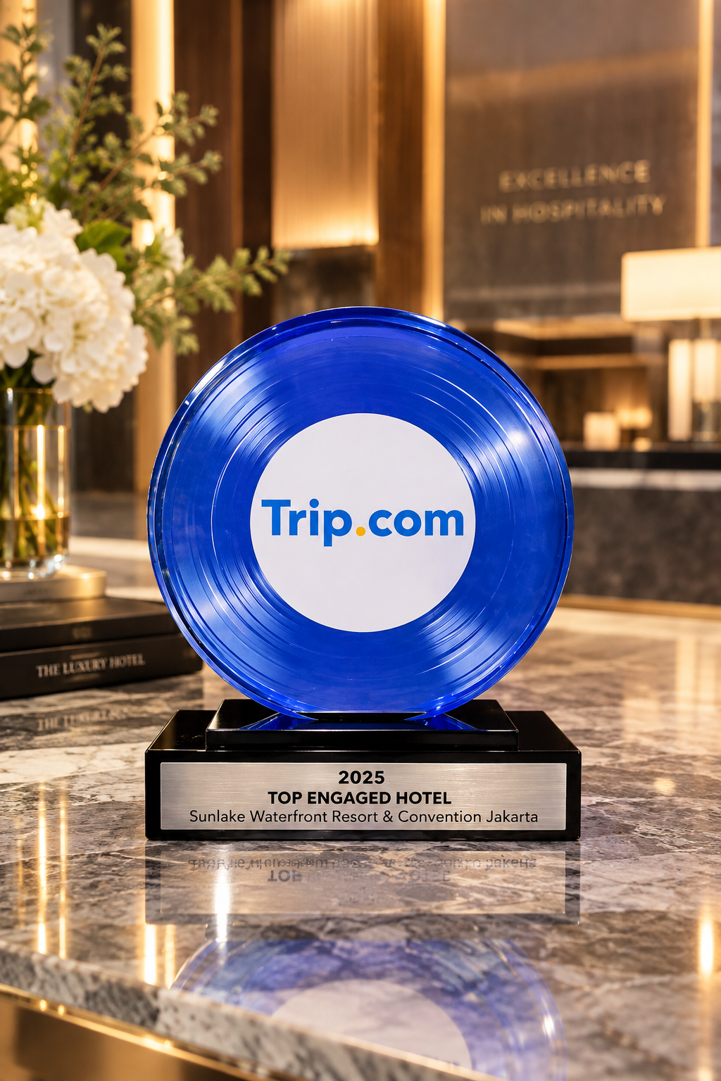 Trip.com Awards 2025 Top Engaged Hotel Sunlake Waterfront Resort